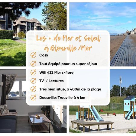 Mer Et Soleil A Blonville Sur Mer/ Deauville Extérieur photo